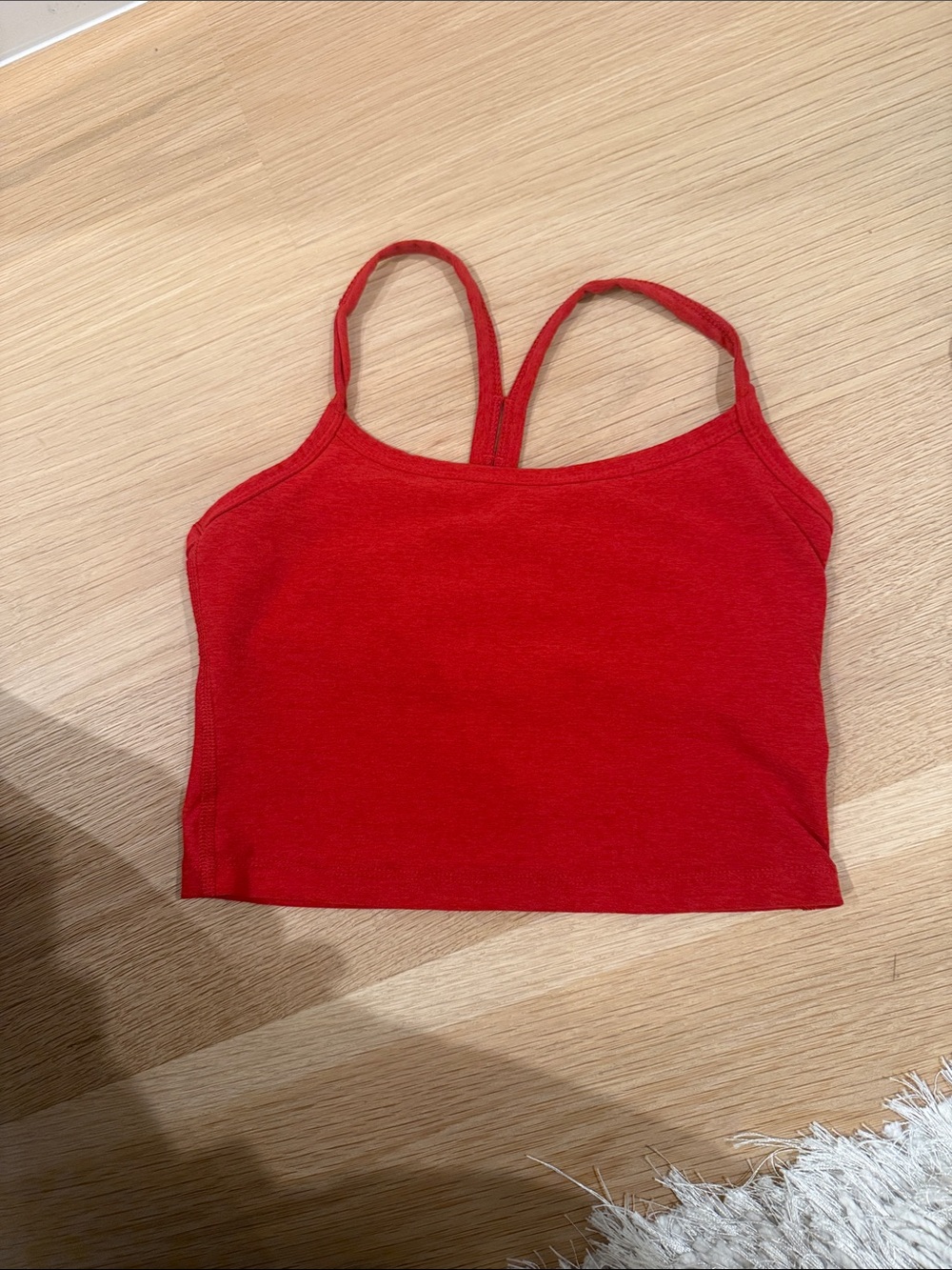red beyond yoga crop tank - Picture 1 of 2